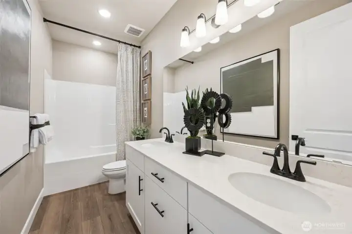 Photos are of a previous model home. Colors and finishes will vary.