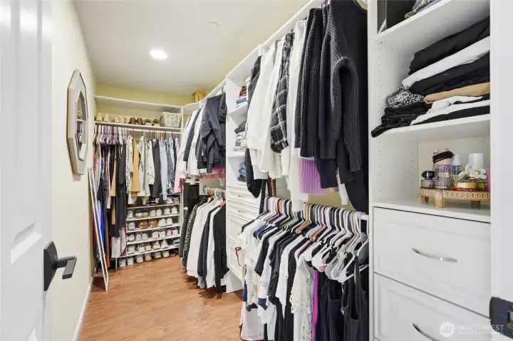 Primary Walk-In Closet