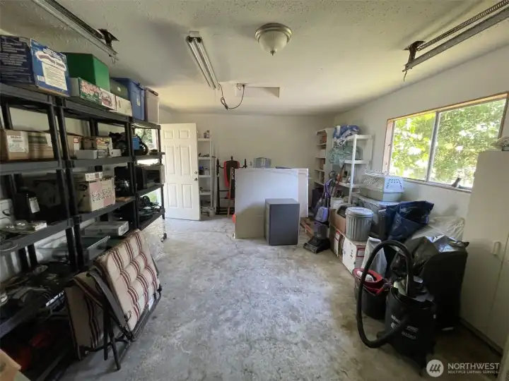 Inside Garage