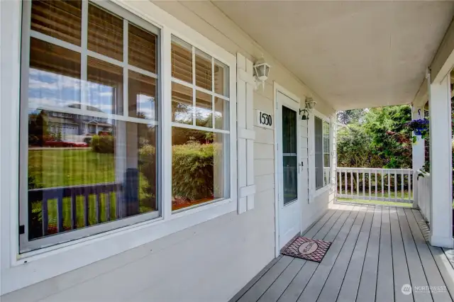 Imagine sitting on your front porch enjoying the neighborhood