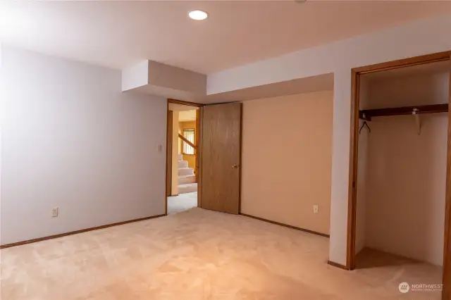 4rd Bedroom on lower level