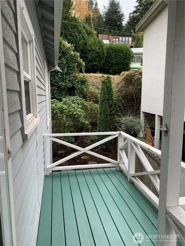 Entry porch.