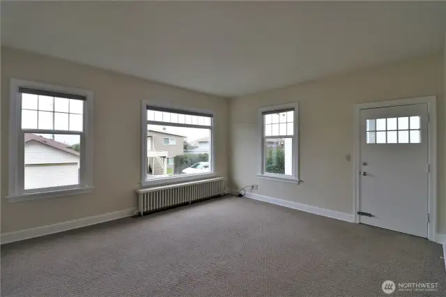 Upper unit living room.