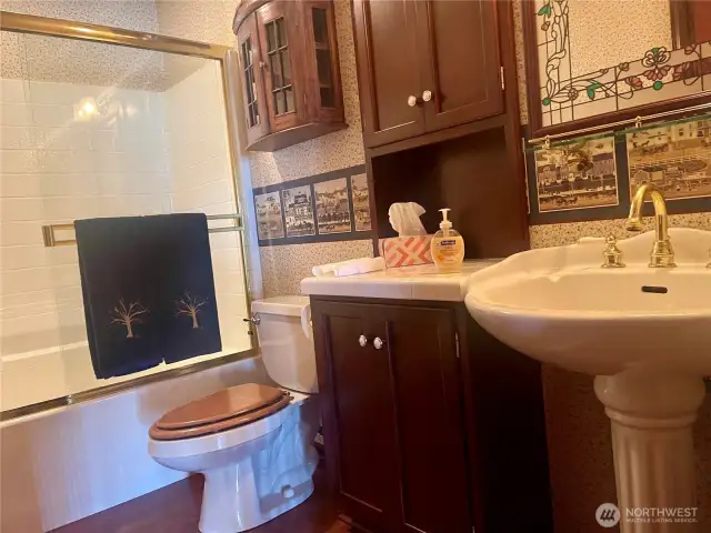 Guest bathroom on main floor