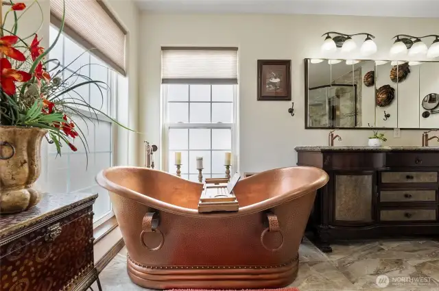 Jetted Copper Tub