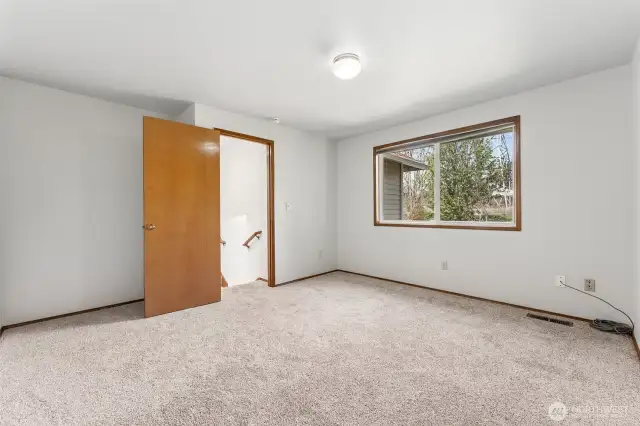 Generous bonus room has flexible options.