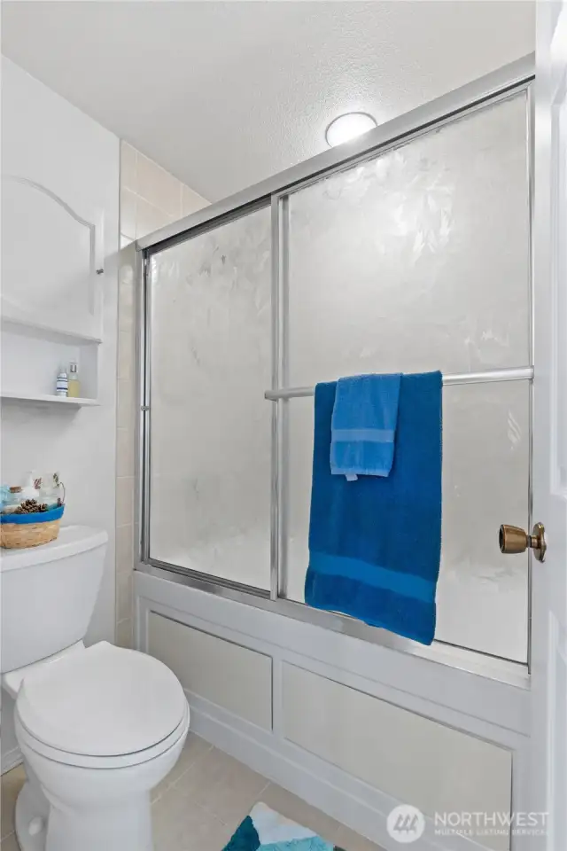 on suite bathroom