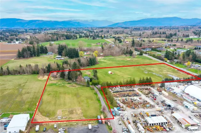 This incredible 10.42 acre property sits far back off the Guide Meridian, in a peaceful farm setting. Enjoy the farm life with the benefit and convenience of being just a few miles from shopping, medical and other amenities.