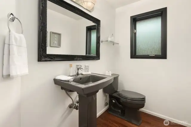 half bath on main floor