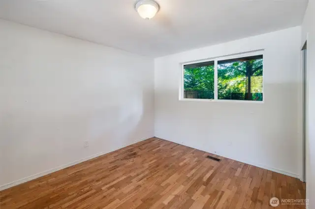 Without the staging. Look at these beautiful hardwood floors!