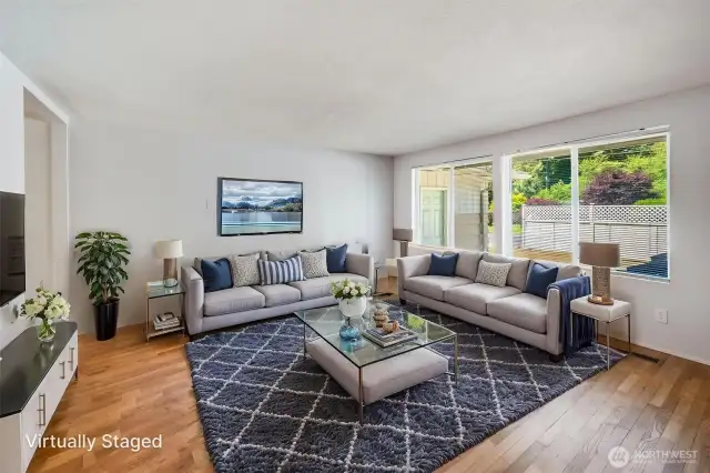 Living Room   (Virtually Staged)