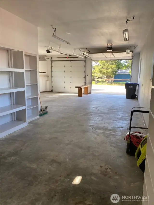 Garages--3 cars, 12 ft ceiling