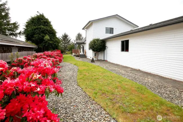 Side of house