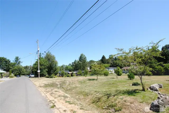 View of street North