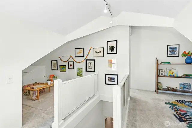 The fully finished 3rd floor is ideal for guests, teens, home office or perhaps this becomes the family room for movie or game night entertaining.