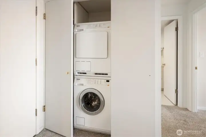 This condo features your own laundry so it is a snap to do the wash.