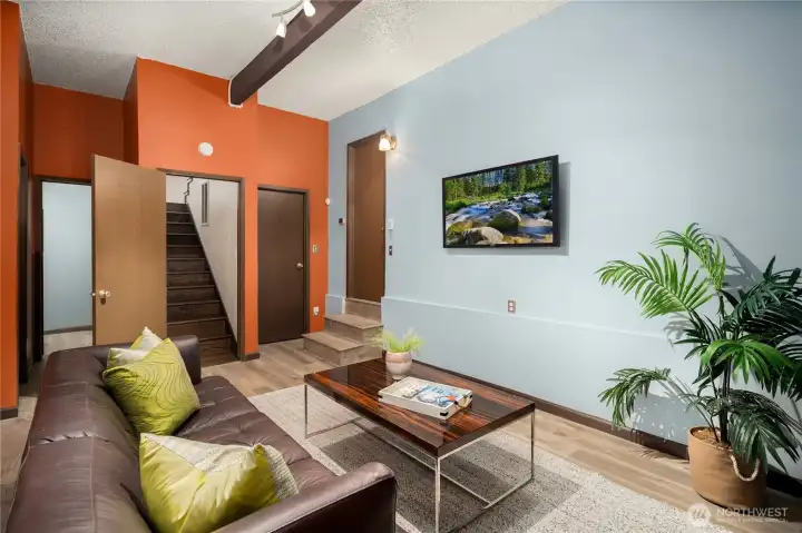 Lower Level Gathering space for games, fun, and so much more!