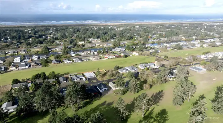 Drone View of the Ocean