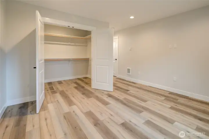 Primary Suite Walk-In Closet
