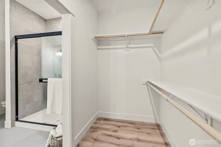 Primary Walk-In Closet