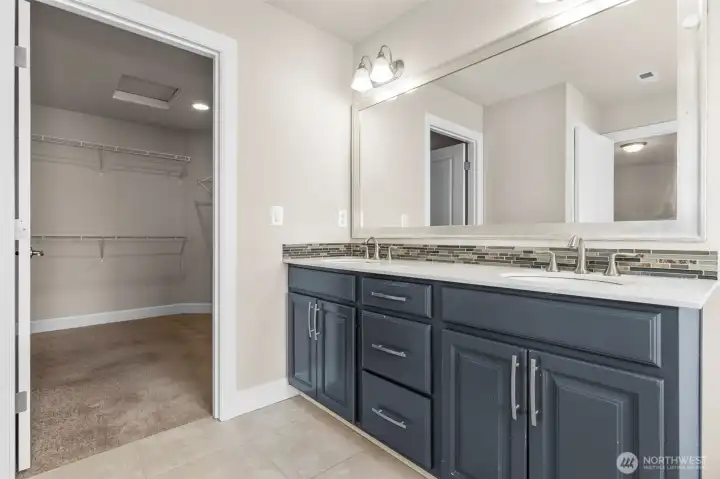 Large primary closet