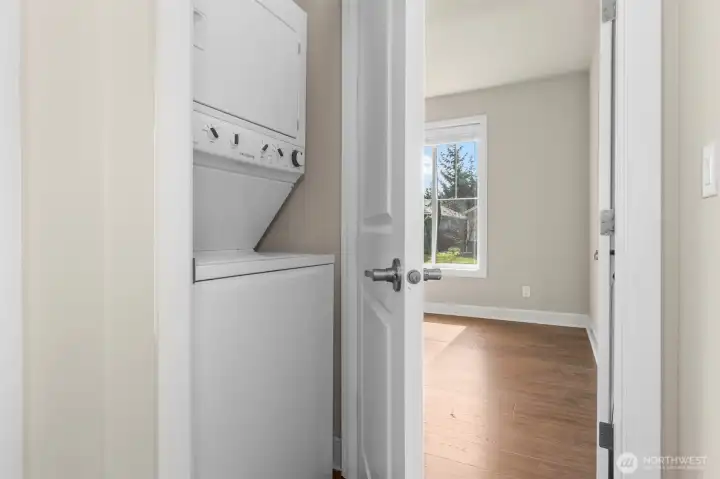 ADU separate laundry