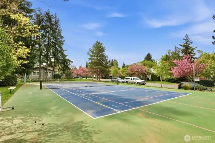 HOA dues cover water, sewer, exterior building maintenance and landscaping.