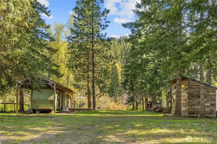 Room for RVs and guests.