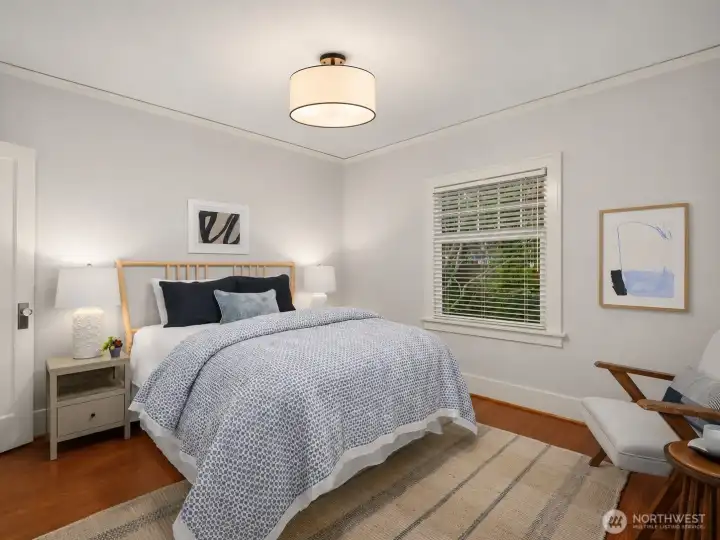 Second main level bedroom