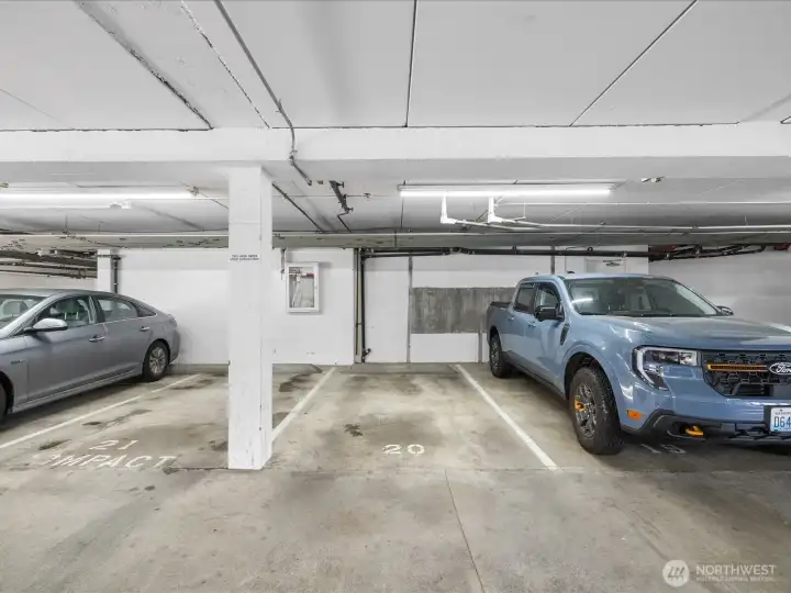 Parking spot 20 is assigned to this unit.