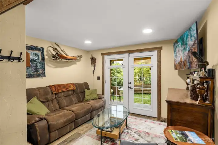 Studio living area