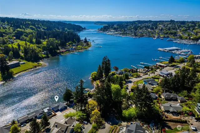 Situated on the North end of Gig Harbor