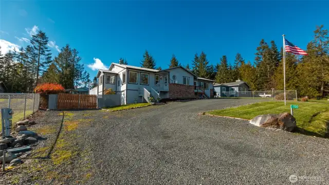 Front driveway