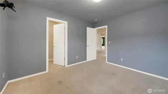 there are 3 additional bedrooms located upstairs.
