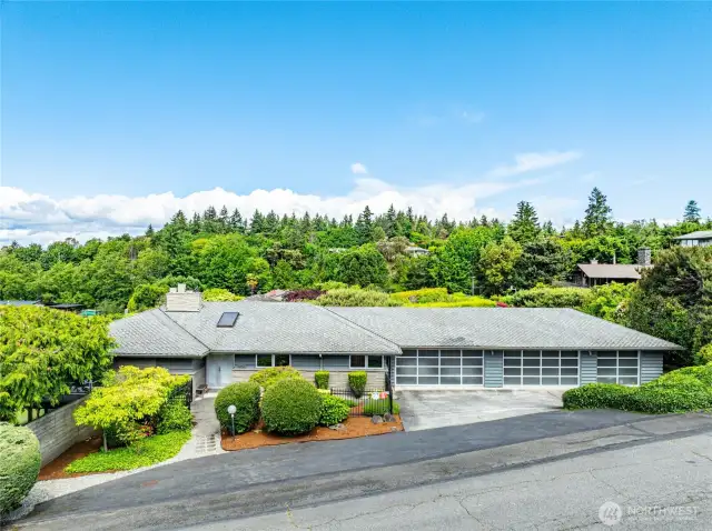This property features a rare 5 car garage.