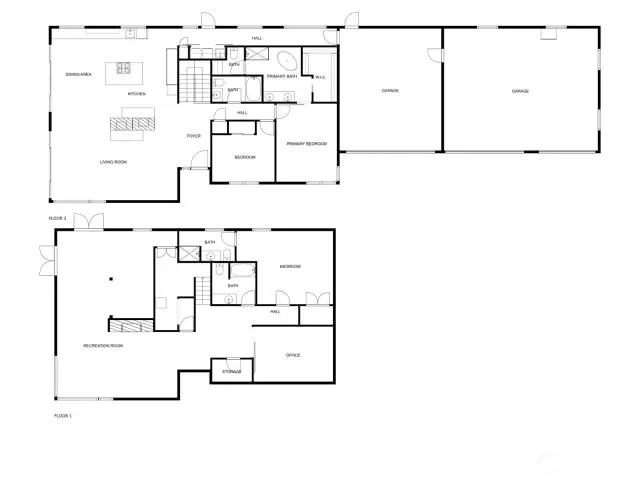 The floor plans.