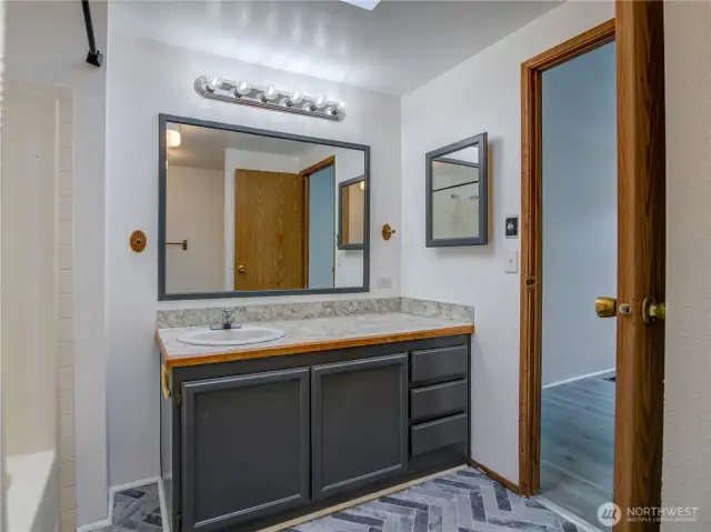 Nice size Primary Bathroom.