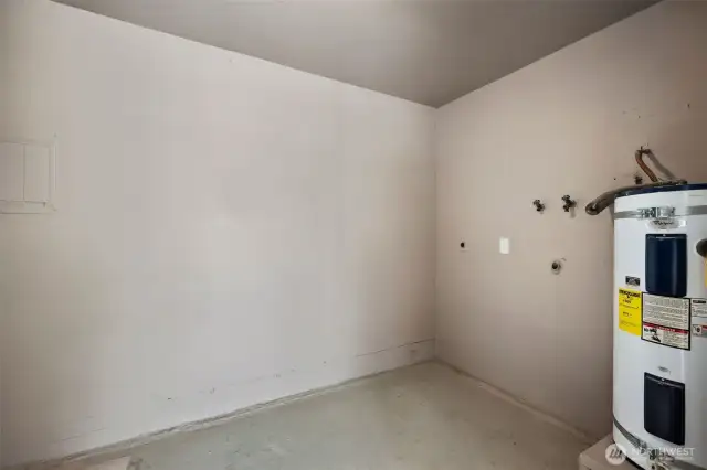 Storage and Laundry room for Unit B.