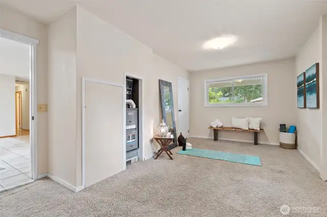 Or it could be a good workout room, office, media room - you decide!