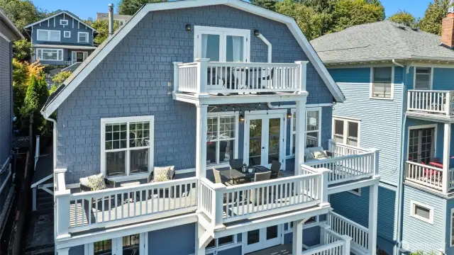 A look at the back of the house.
