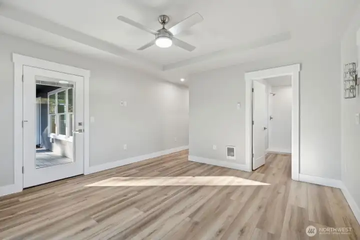 Primary Suite. Picture is of similar home.