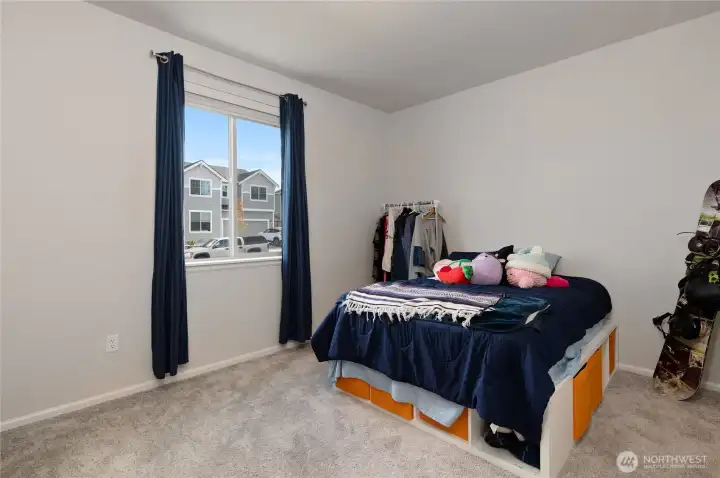 Bedroom in main-level apartment sytle guest suite