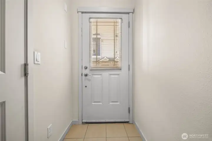 Heavy duty front door