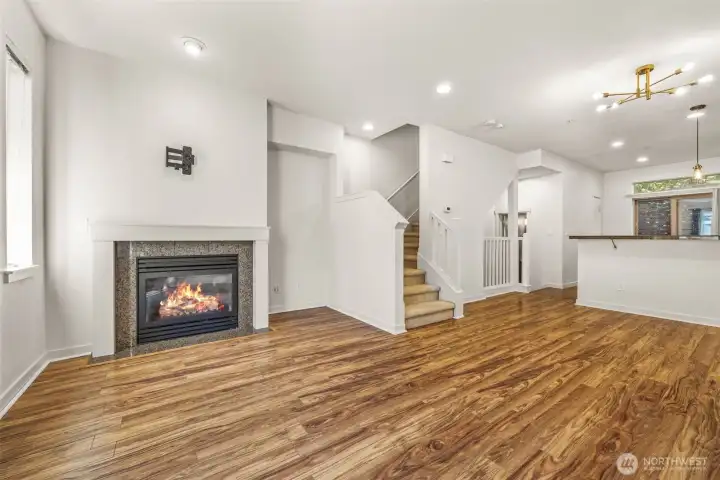 Wonderful fireplace for PNW winters