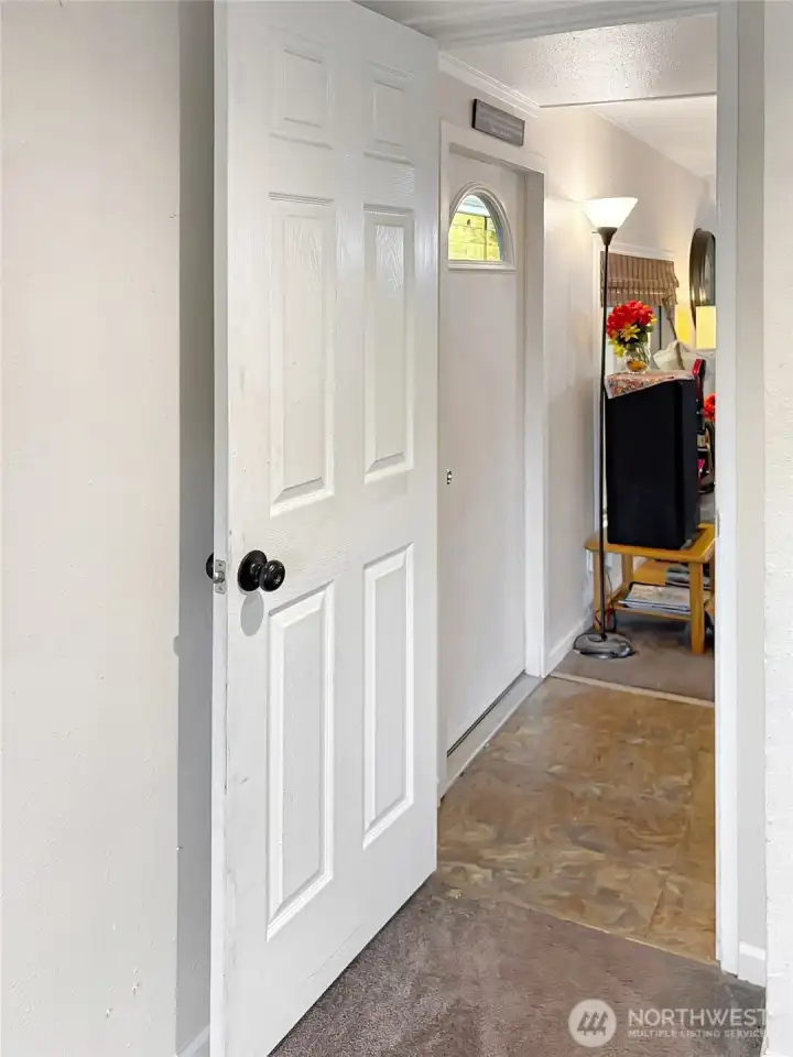 Primary Bedroom at front of home.