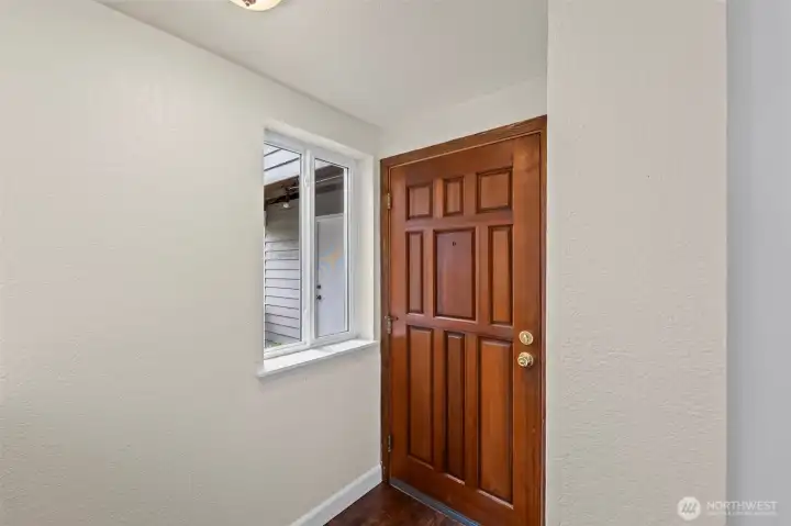 Front door entry