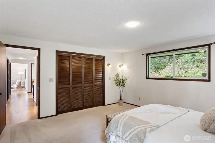 Another view of the primary bedroom.