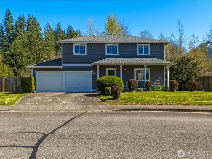 Ample parking with possibility of RV parking on side