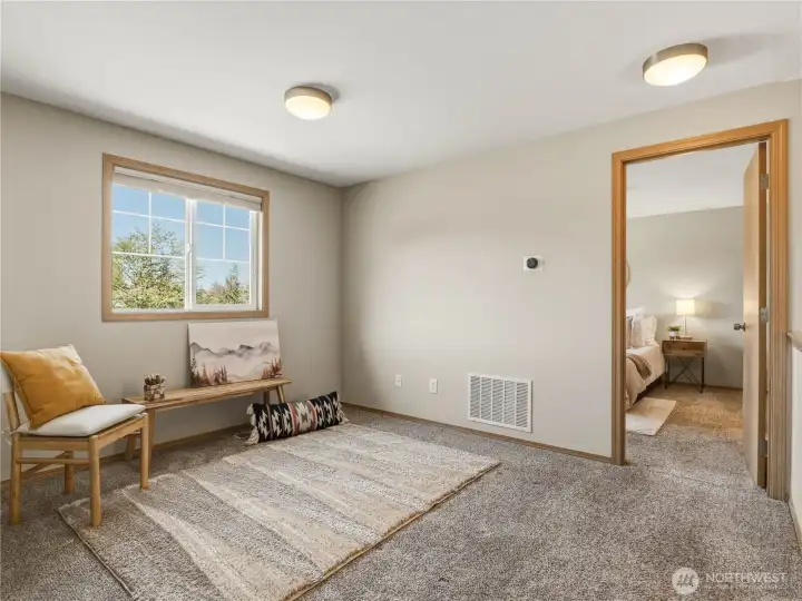 Flex space on landing