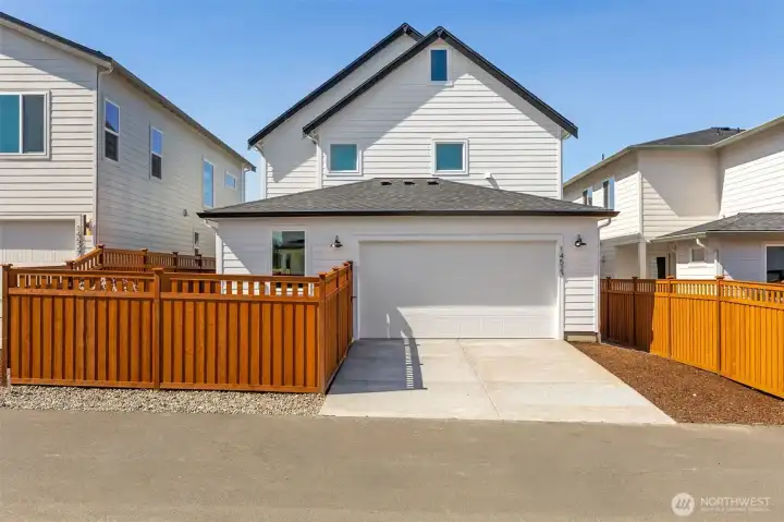 Photos are of actual home